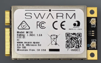 Modem para transmissão de dados para constelação de satélites